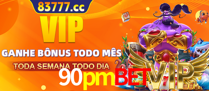 Banner promocional do 90pmbet oferecendo 100% de recompensas adicionais contínuas para quem fizer o login diário (Daily sign-in), com um mascote de coelho.